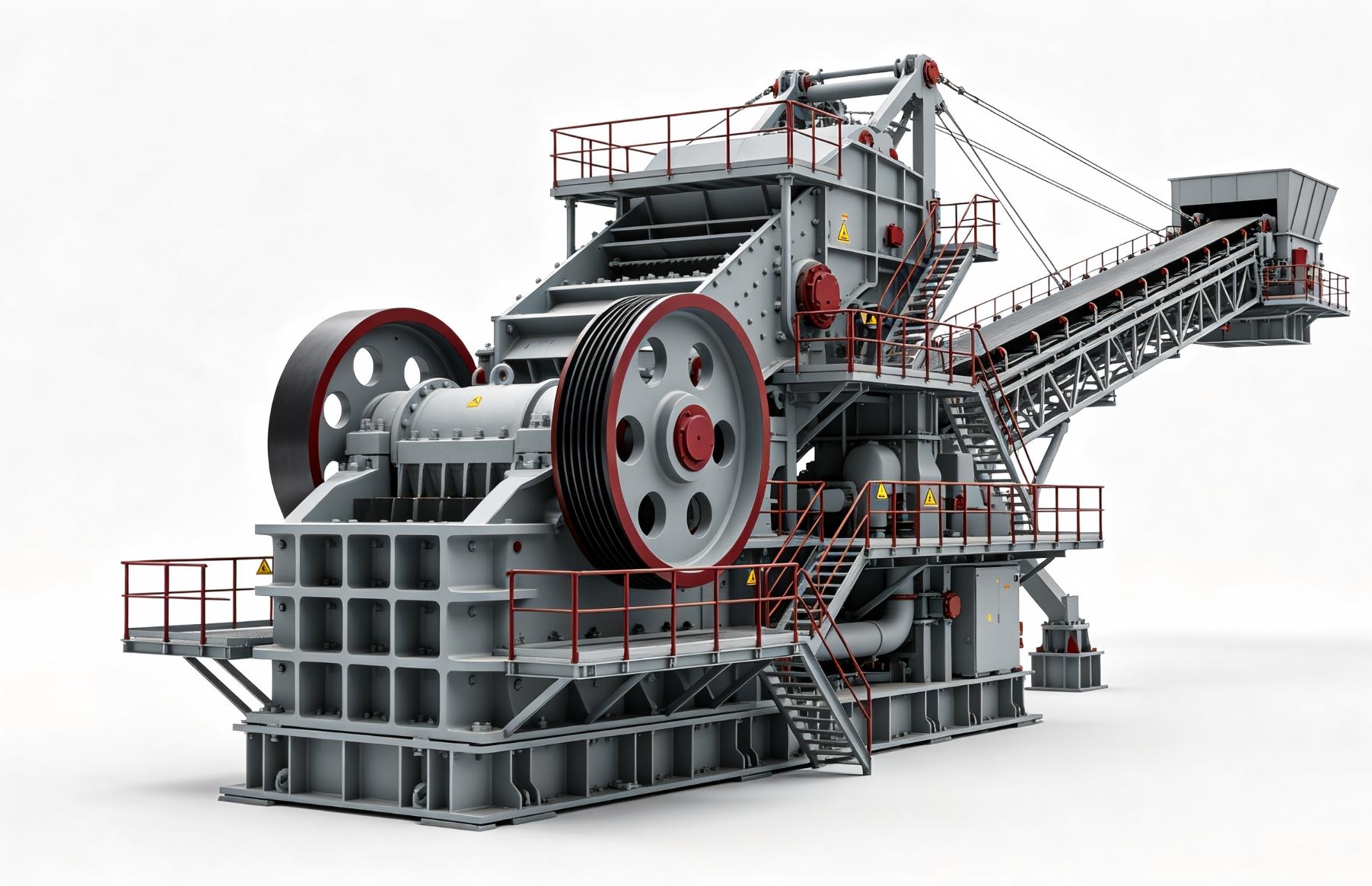 Raw Material Crushing & Pre‑Homogenization