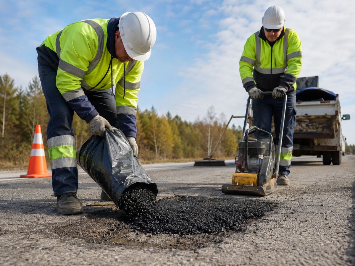 How to Apply Asphalt Cold Patch?