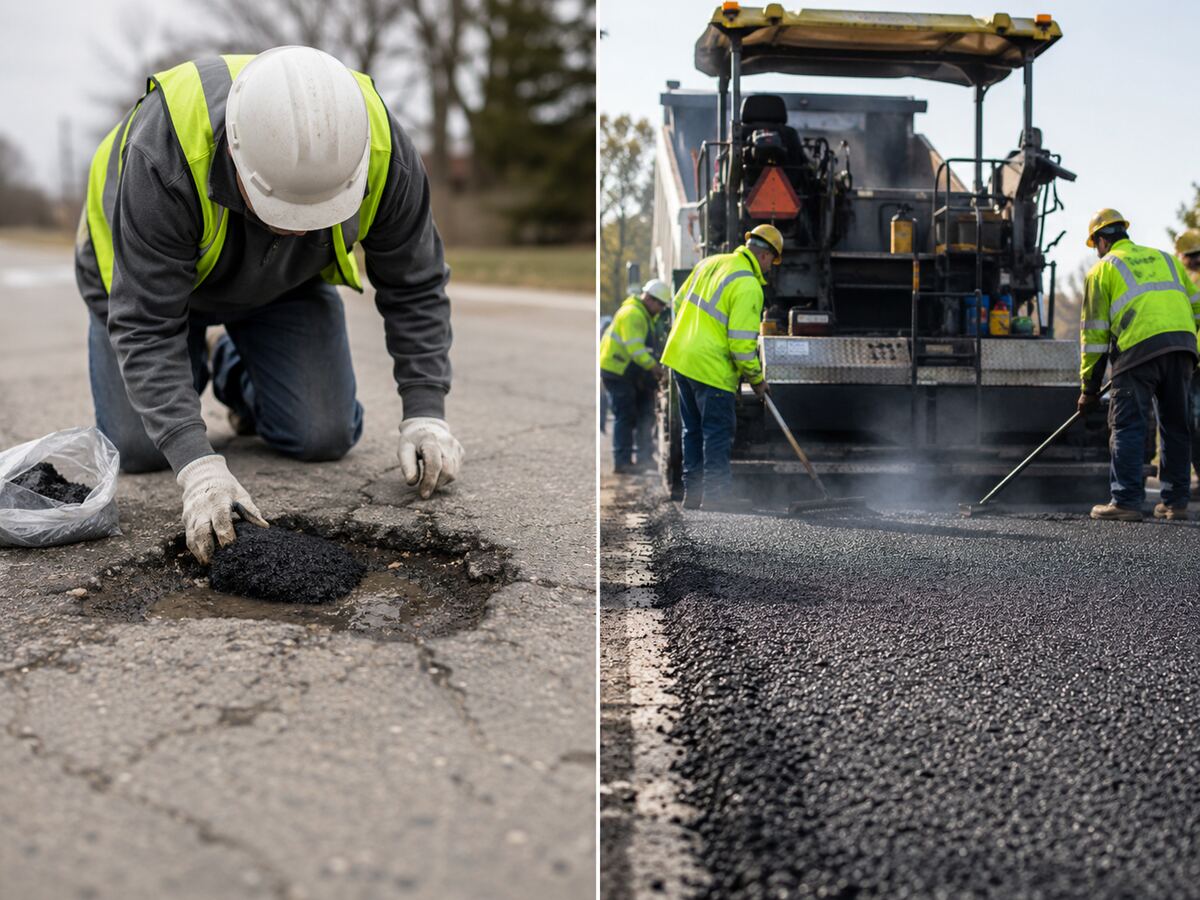 The Differences Between Cold Patch vs. Hot Mix Asphalt