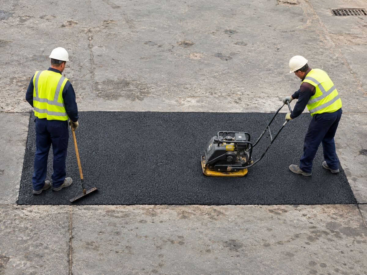 How Big Of An Area Can I Use Cold Patch Asphalt?