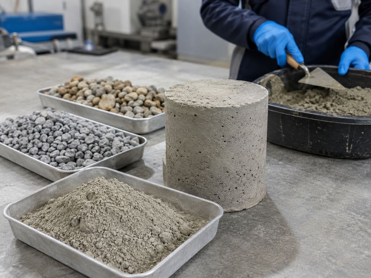 What is the difference between cement and cement vs. concrete?