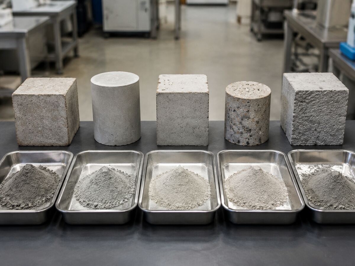 What Are The Five Types Of Cement?